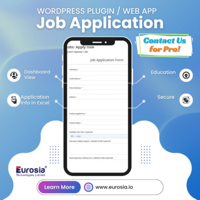 Job Application Form (Pro)